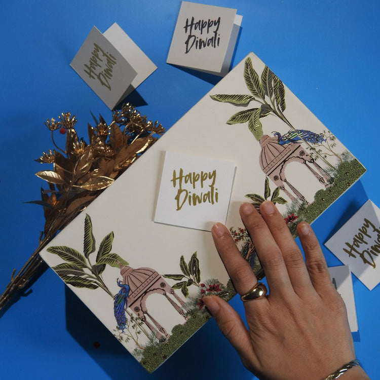 Happy Diwali Gift Tags (Set of 10)