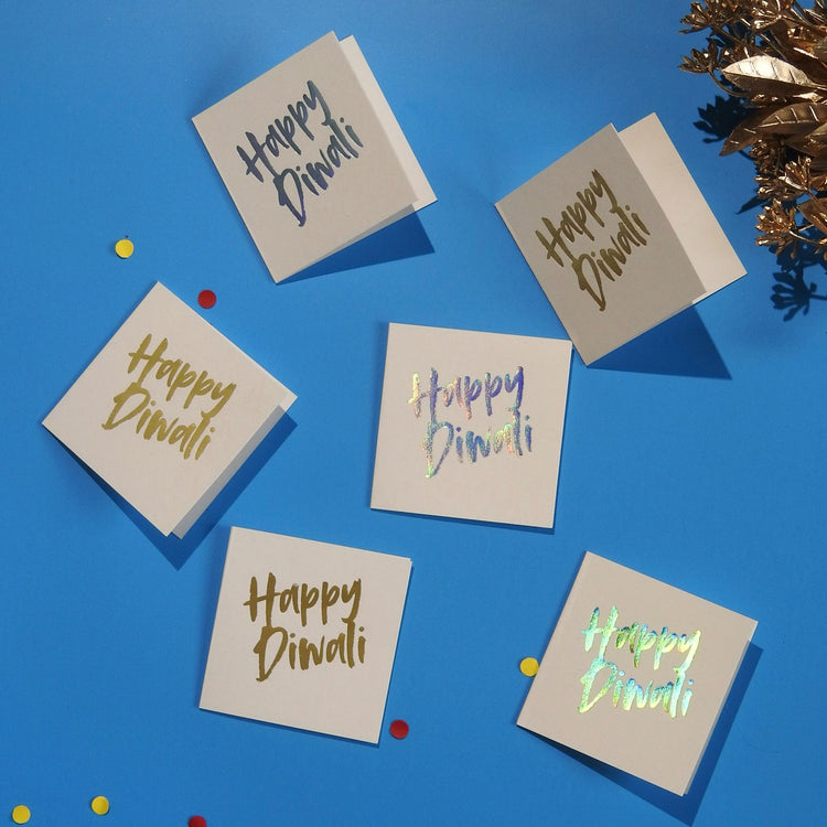 Happy Diwali Gift Tags (Set of 10)