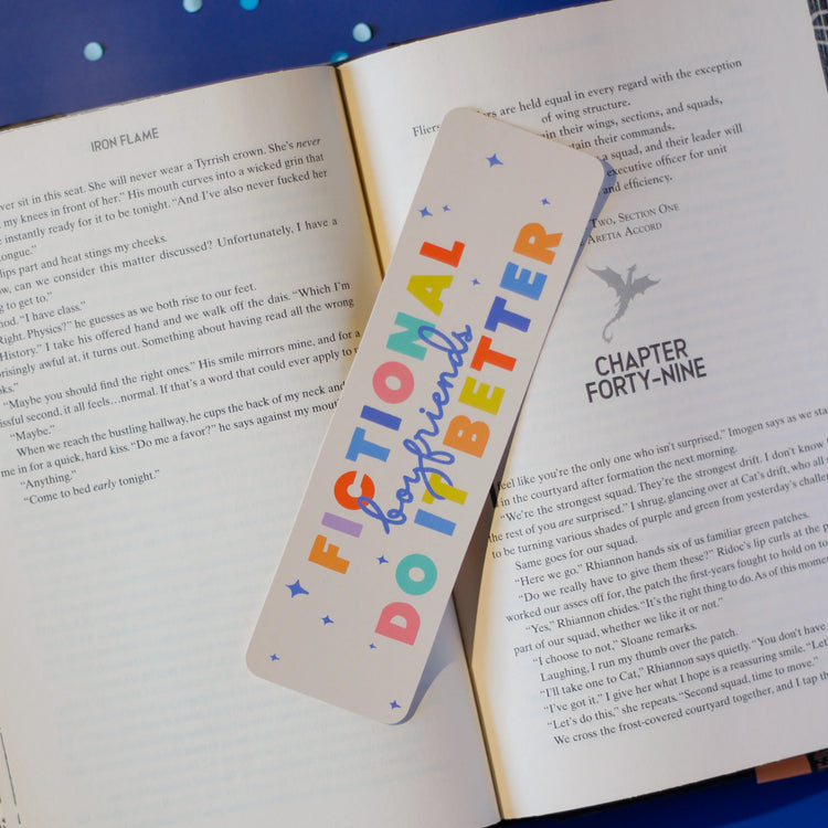 Fictional Boyfriends Do It Better Bookmark