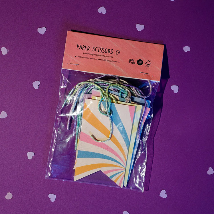 Retro Gift Tags (Set of 10)