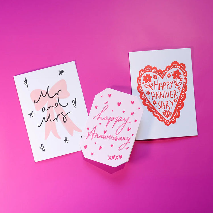 Happy Anniversary XOXO Card