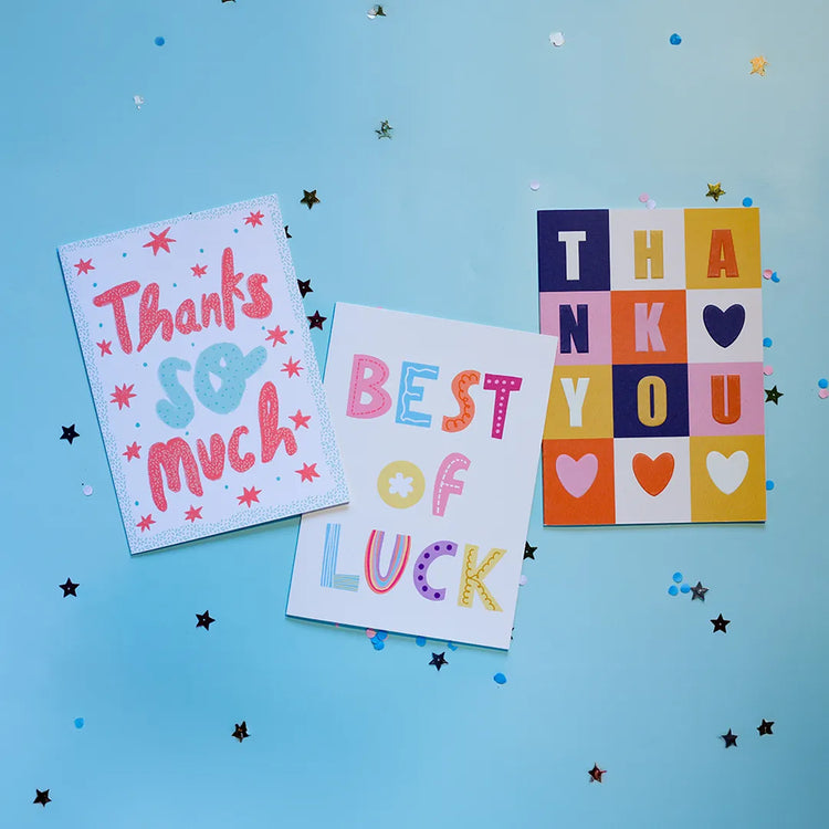 Best of Luck Card