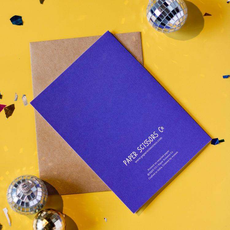 Let’s Party! Card (Blue)