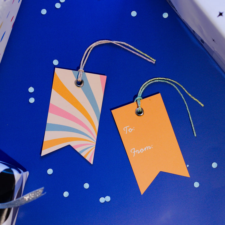 Retro Gift Tags (Set of 10)