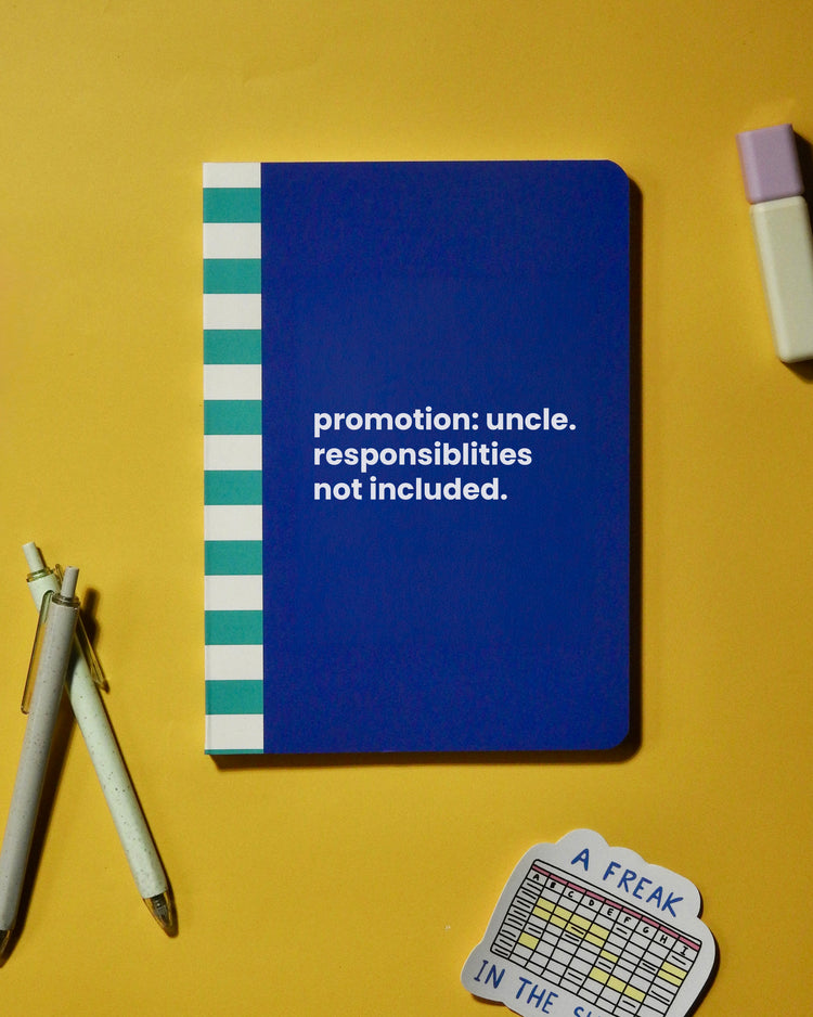 Promotion Uncle Notebook (Blue)