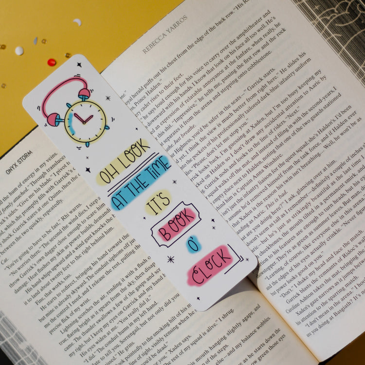 Book O'Clock Bookmark