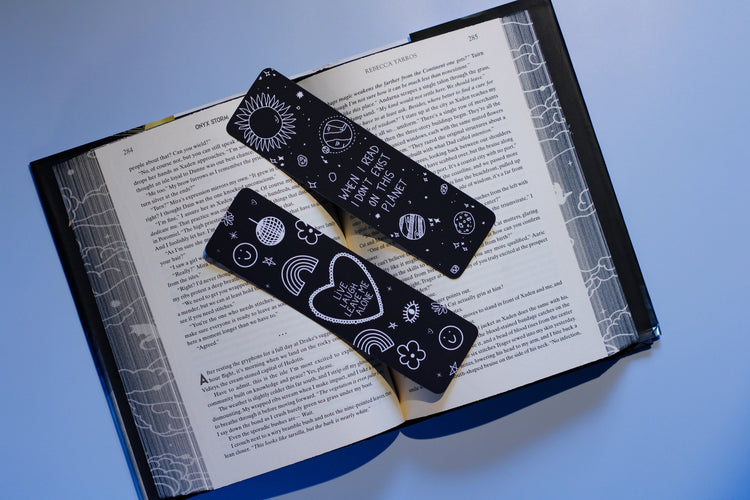 Live Laugh Leave Me Alone Bookmark
