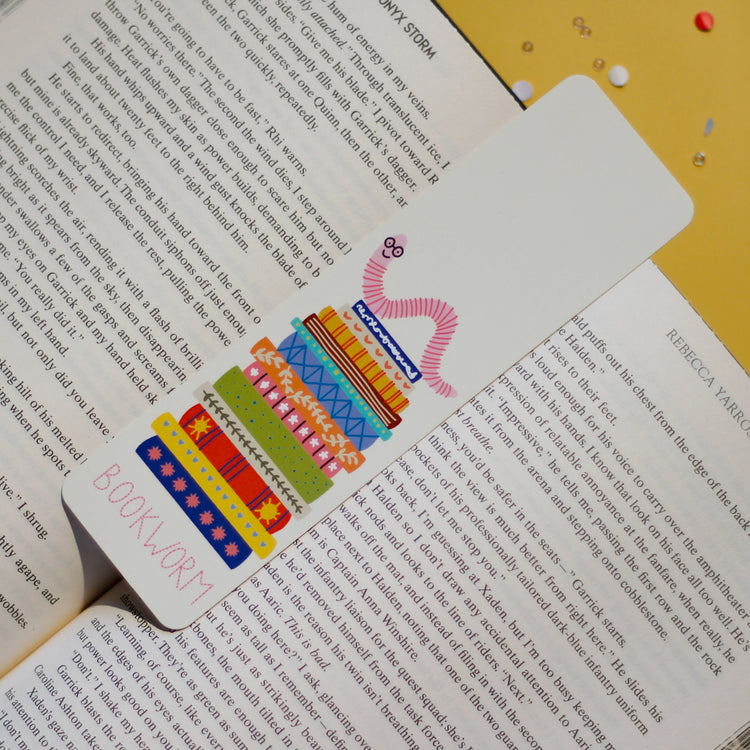 Bookworm Bookmark