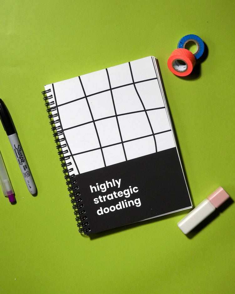 Strategic Doodle Notebook