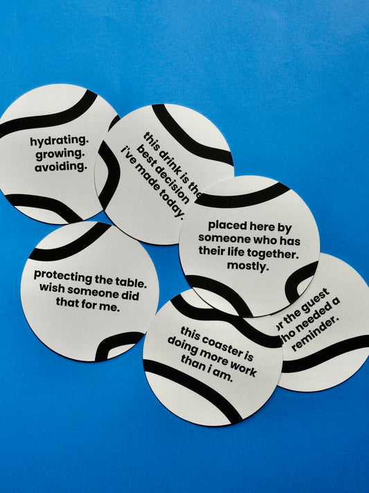 Sarcastic Coaster (Set of 6)
