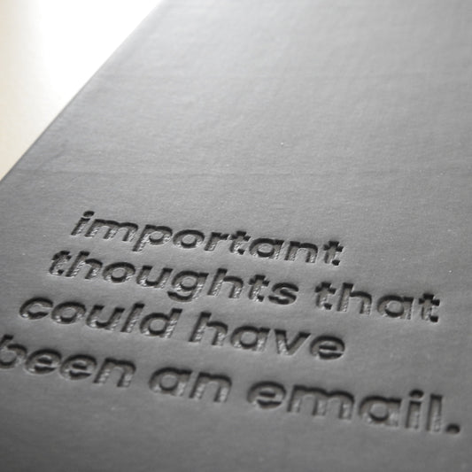 Important Thoughts Notebook