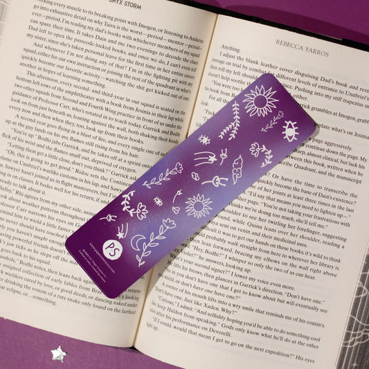 Fiction Over Reality Bookmark