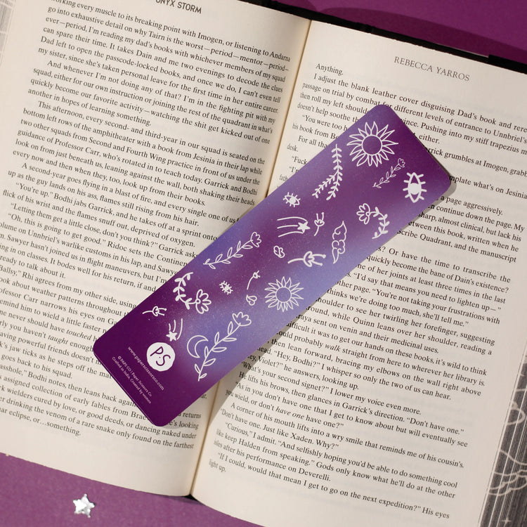 Fiction Over Reality Bookmark