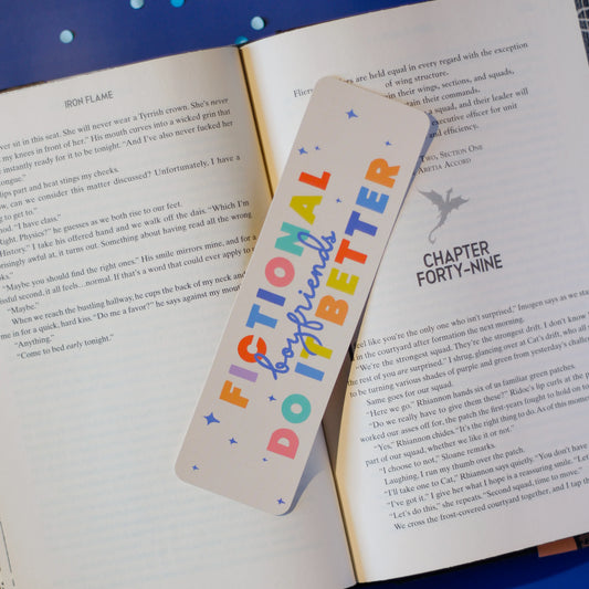 Fictional Boyfriends Do It Better Bookmark