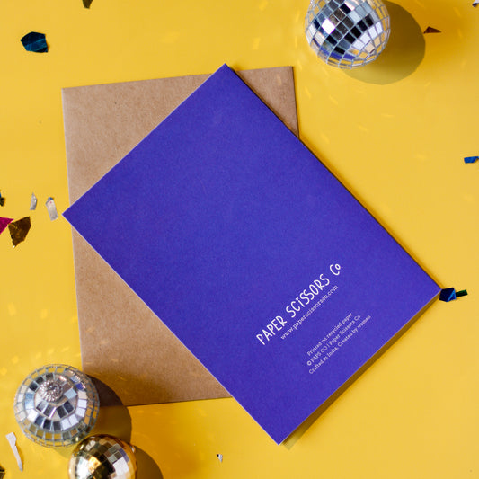 Let’s Party! Card (Blue)