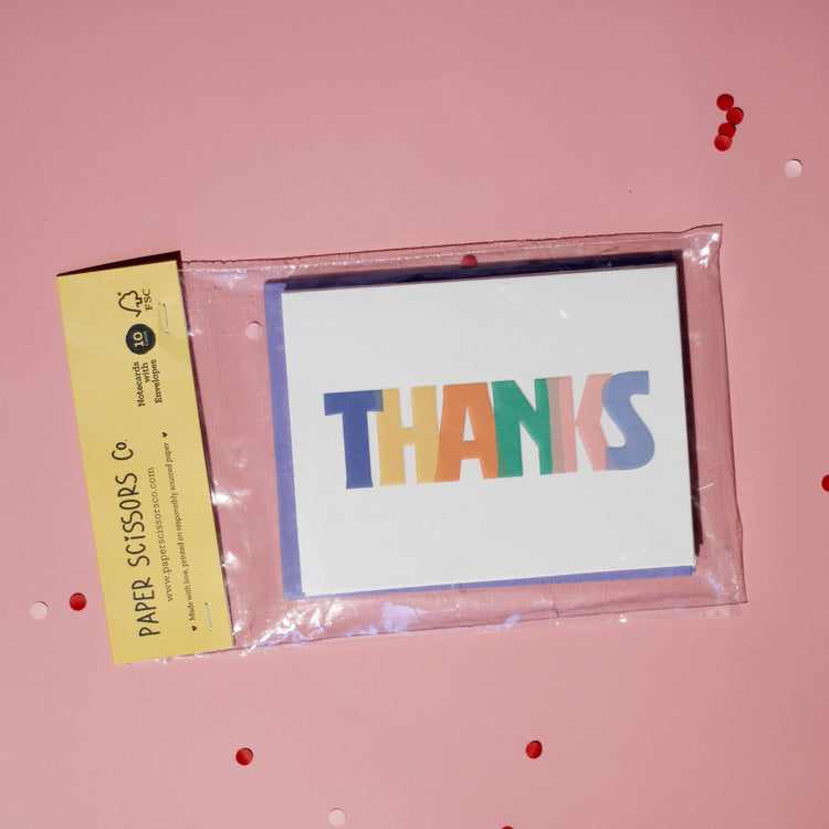Thanks Notecards (Set of 10)