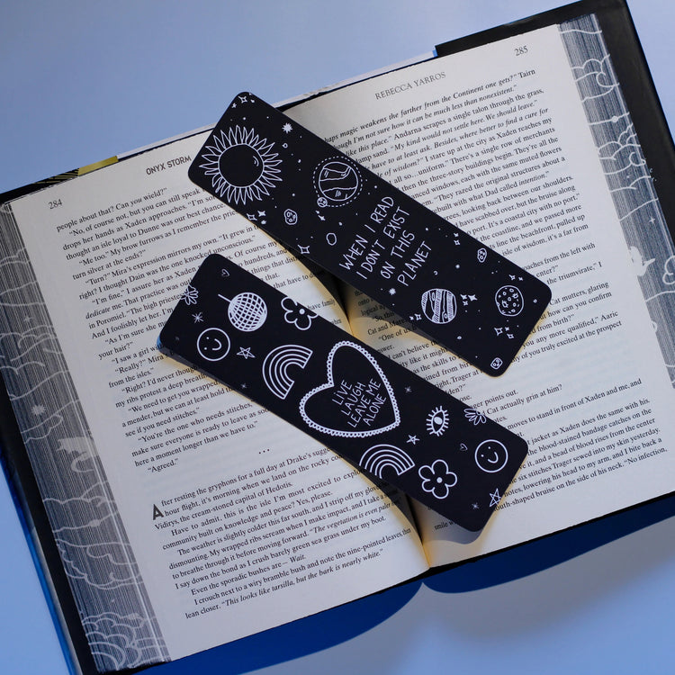 When I Read I Don't Exist on This Planet Bookmark