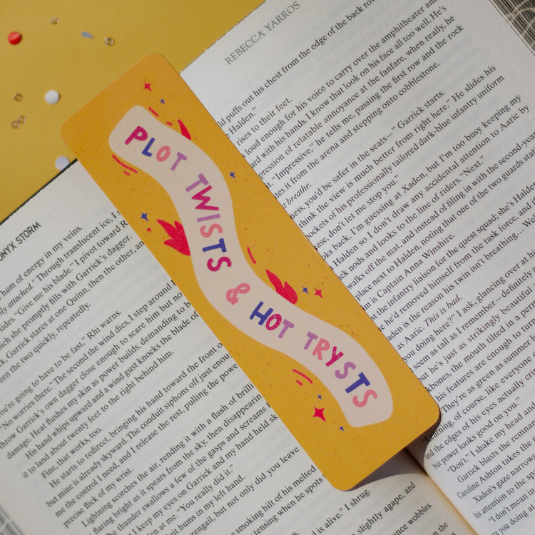 Plot Twists & Hot Trysts Bookmark