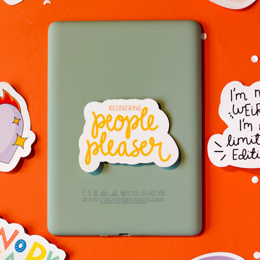 Recovering People Pleaser Sticker