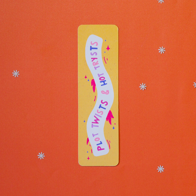 Plot Twists & Hot Trysts Bookmark