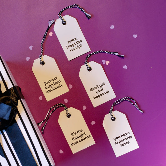 Sarcastic Gift Tags (Set of 10)